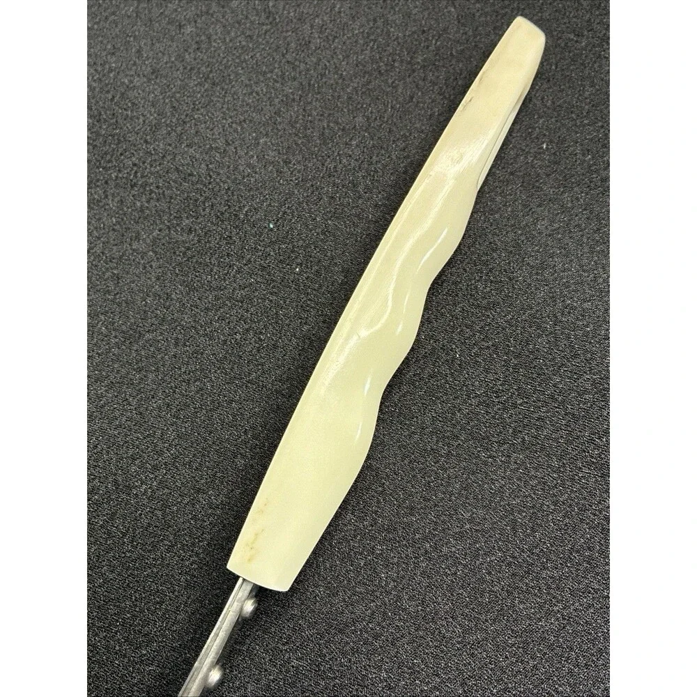 Vintage Peach Floral Icing Spreader Spatula Stainless Steel Household Japan MCM